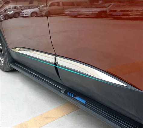 car side protection mouldings.